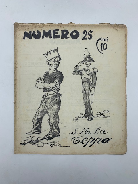 Numero. Settimanale umoristico illustrato, anno I, n. 25